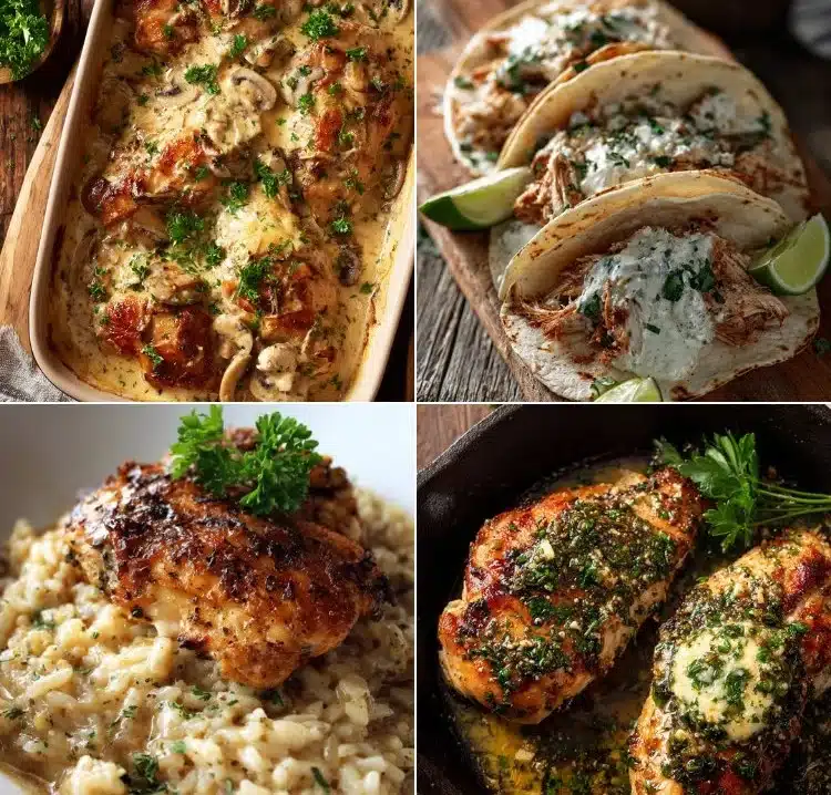 15 Easy Chicken Breast Recipes for Beginners | Juicy and Tender Chicken Dinners