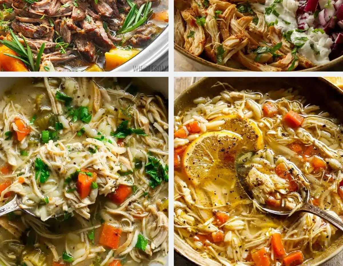 17 Protein Crockpot Dinners with 35+g Protein