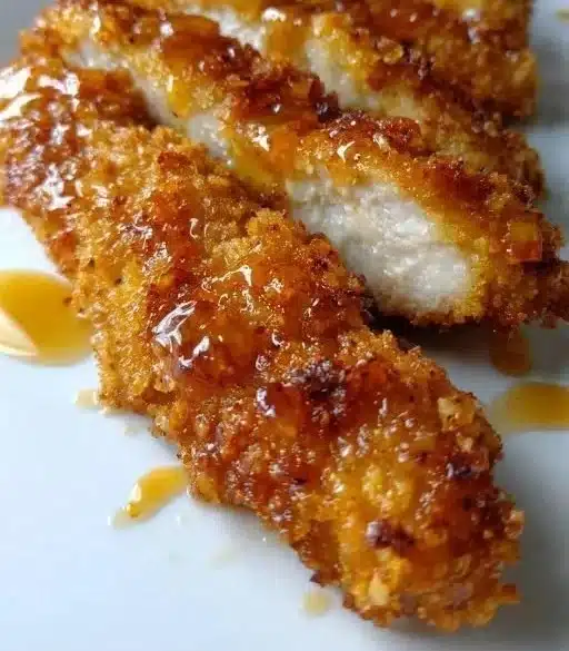 Air Fryer Honey Butter Garlic Chicken Tenders