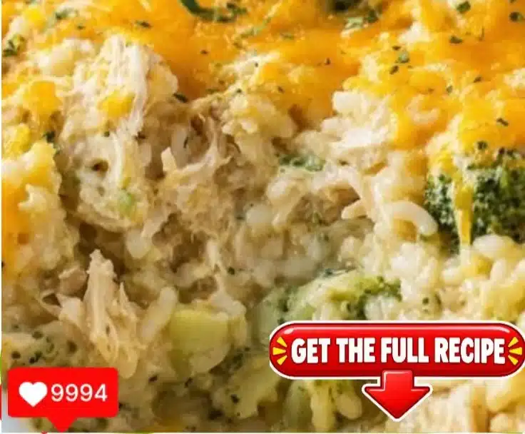 Cheesy Chicken Broccoli Casserole