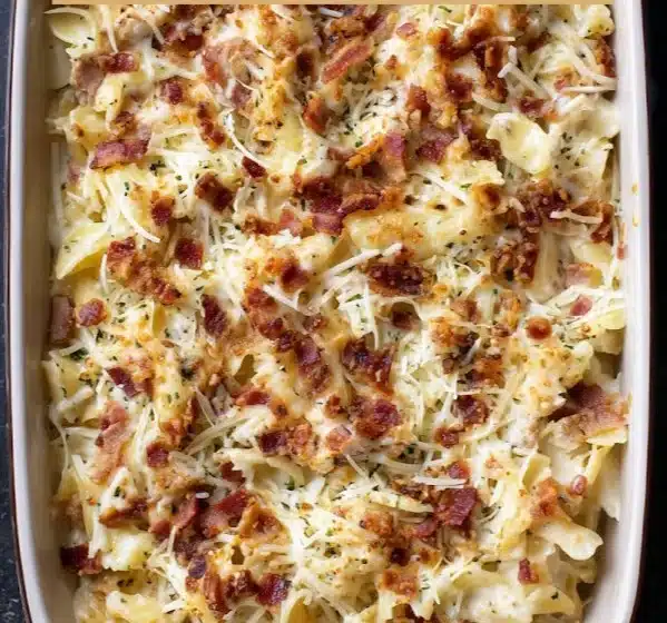 Chicken Bacon Ranch Casserole