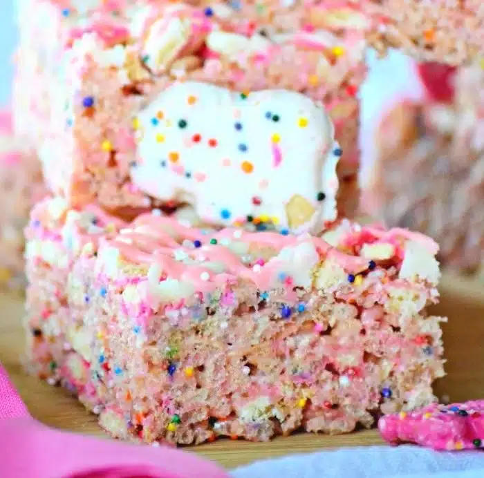Circus Animal Rice Krispies Treats