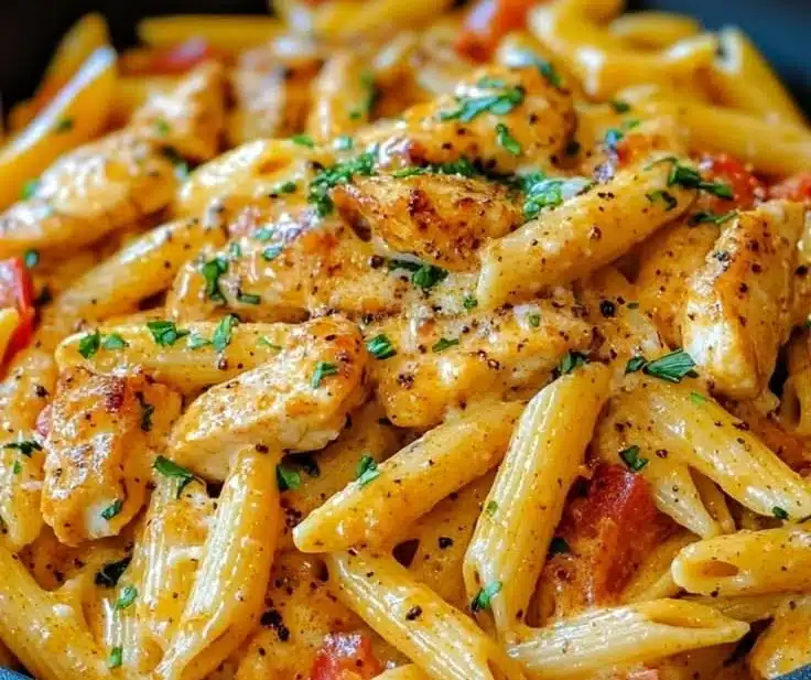 Easy Creamy Cajun Chicken Pasta