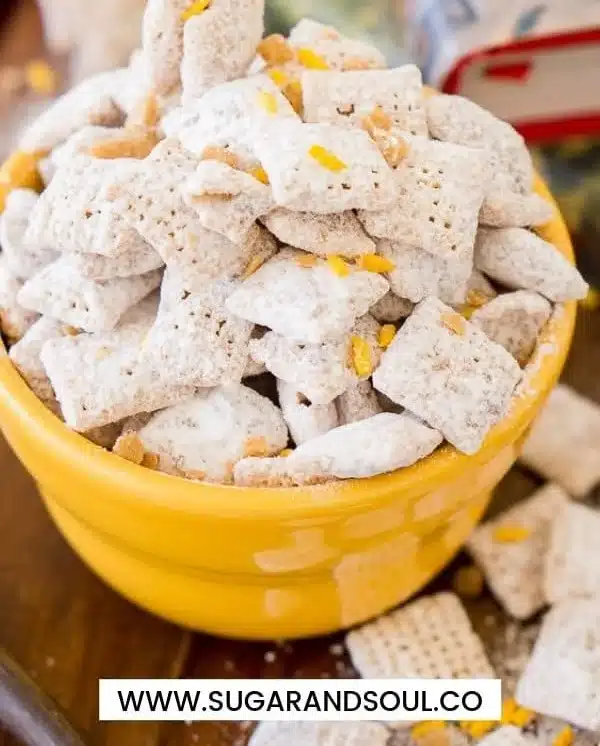 Harry Potter Butterbeer Muddy Buddies