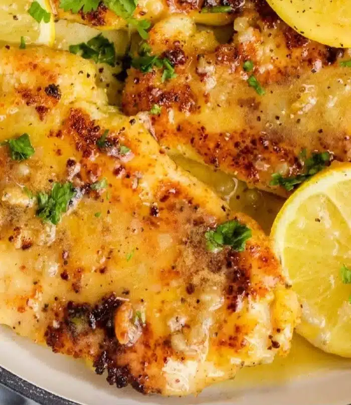 Lemon Chicken Recipe (with Lemon Butter Sauce) - NatashasKitchen.com