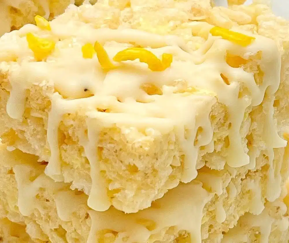Lemon Rice Krispy Treats