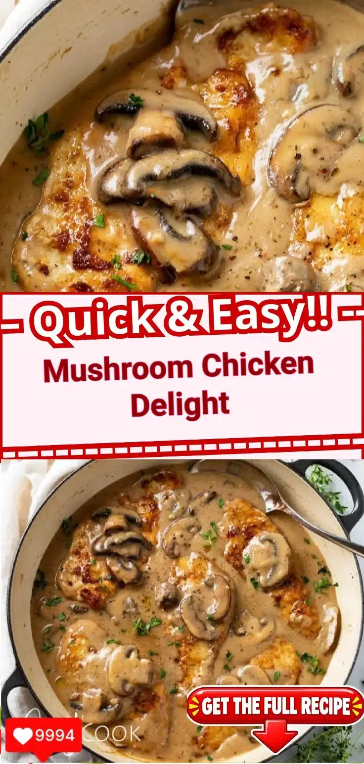 Mushroom Chicken Delight