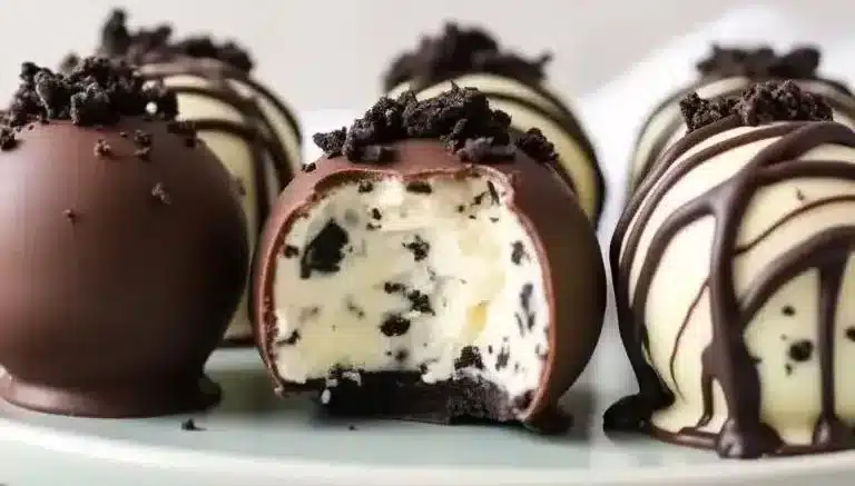 No-Bake Cookies and Cream Cheesecake Balls – Easy 5-Step Dessert Recipe