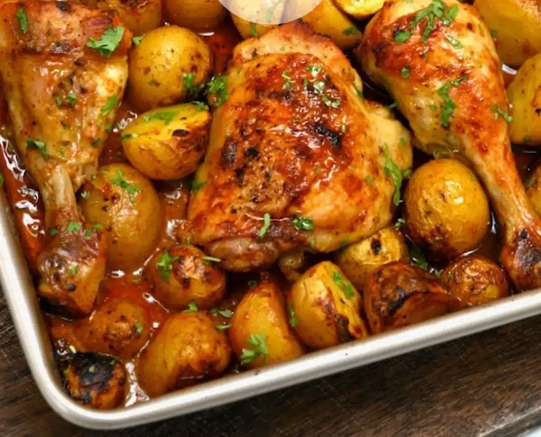 One Pan Chicken and Potatoes
