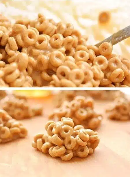 Peanut Butter Cereal Bites - These are soooo good!