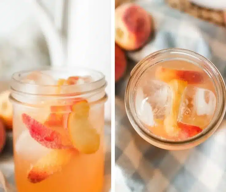 Refreshing Peach Lemonade Recipe, Easy Summer Drink Beverage (PDF Download) - Etsy