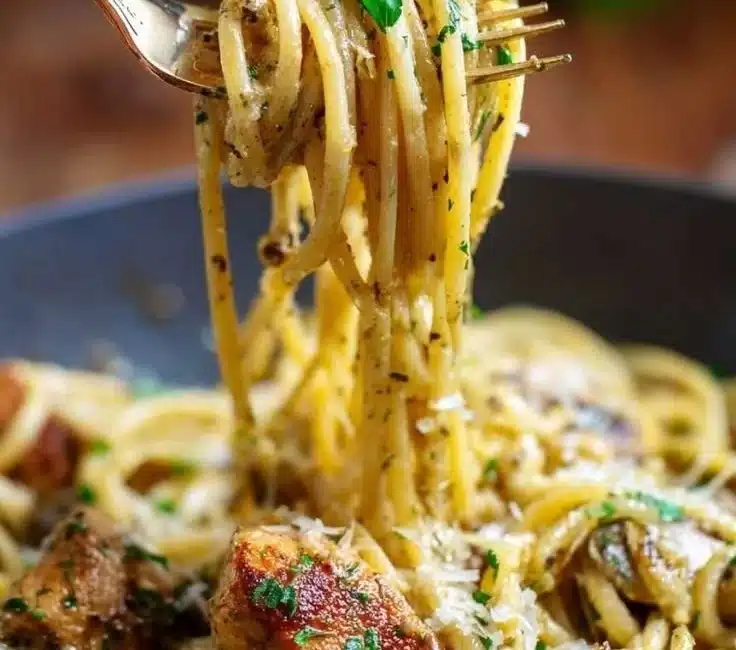 Simple Garlic Butter Chicken Pasta for Busy Nights